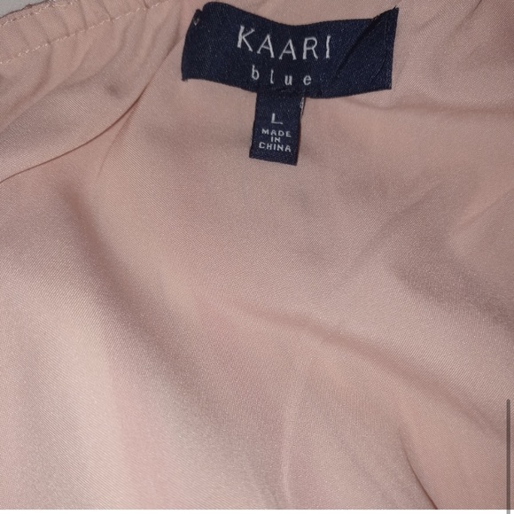 Kaari Blue Ginkostrip Pink Halter Neck Dress - Picture 5 of 6